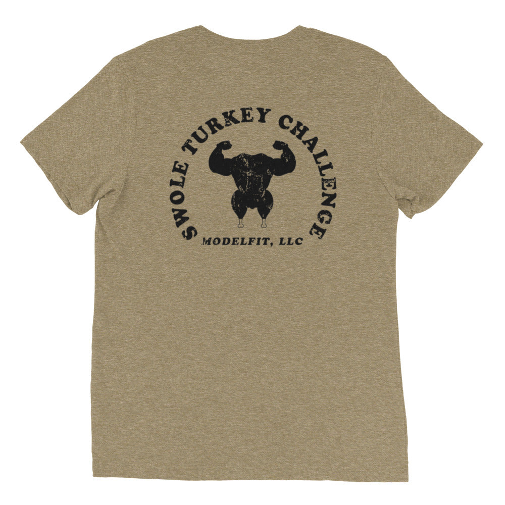 The Vintage Swole Turkey Challenge Shirt (Black)